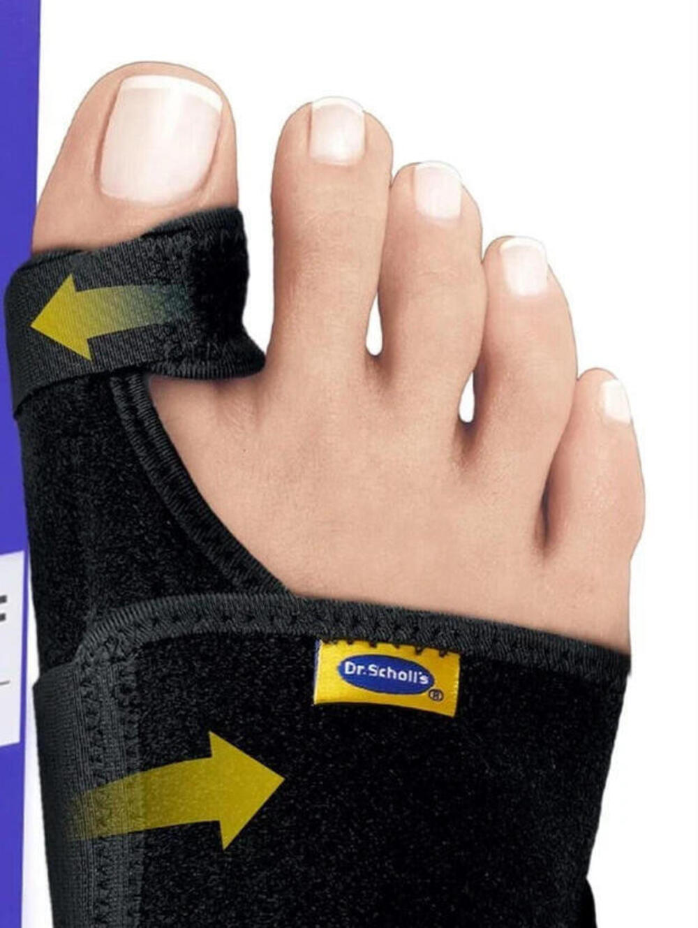 One time used- Dr. Scholl's BUNION RELIEF & TOE CORRECTOR  (no retail box)